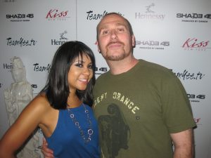 DJ Vlad in his infamous tough guy pose
